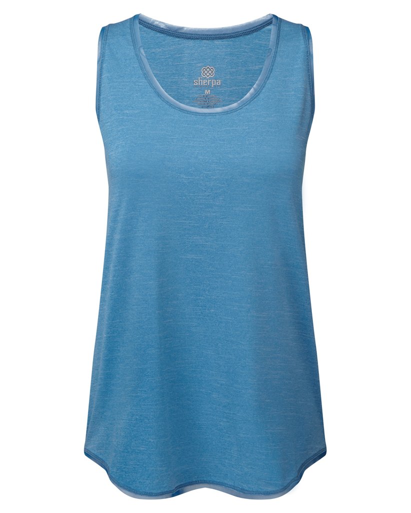 Sherpa Women's Valli Performance Tank Blue