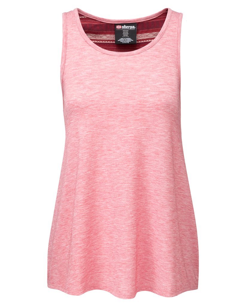 Sherpa Women's Asha Tank Top Golberra Pink