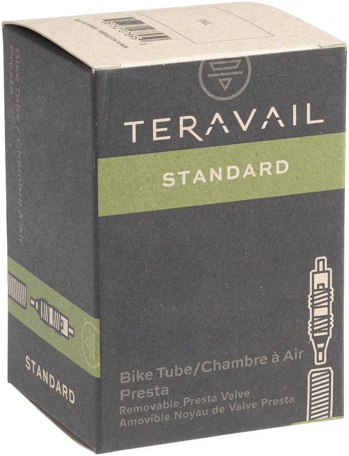 Teravail 29" x 2.4-2.8 inch standard presta valve bicycle mtb tube 48mm valve
