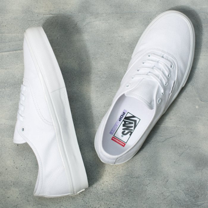 VANS Skate Authentic™ True White Top Lace