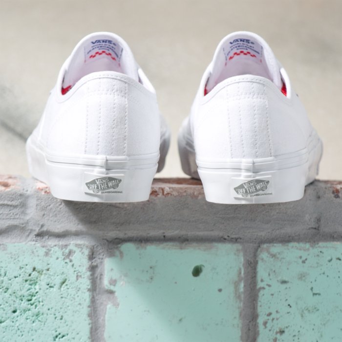 VANS Skate Authentic™ True White Back Heel