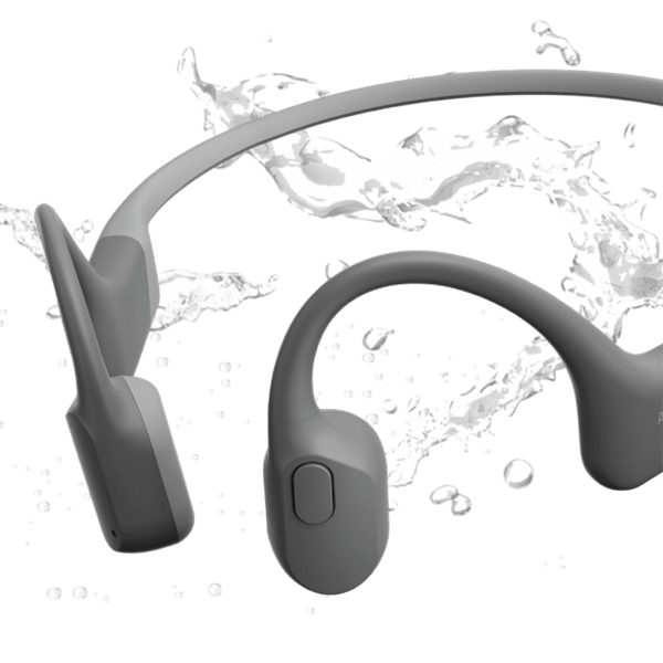 Shokz OpenRun Open Ear Headphones Ear Buds Gray