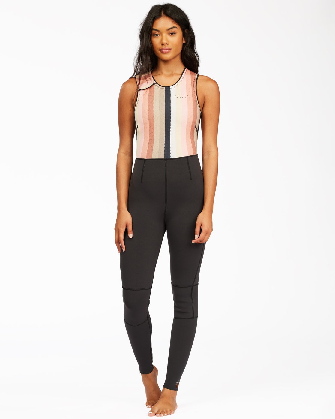Billabong Sol Sistah Long Jane Spring Suit SERAPE STRIPE Front