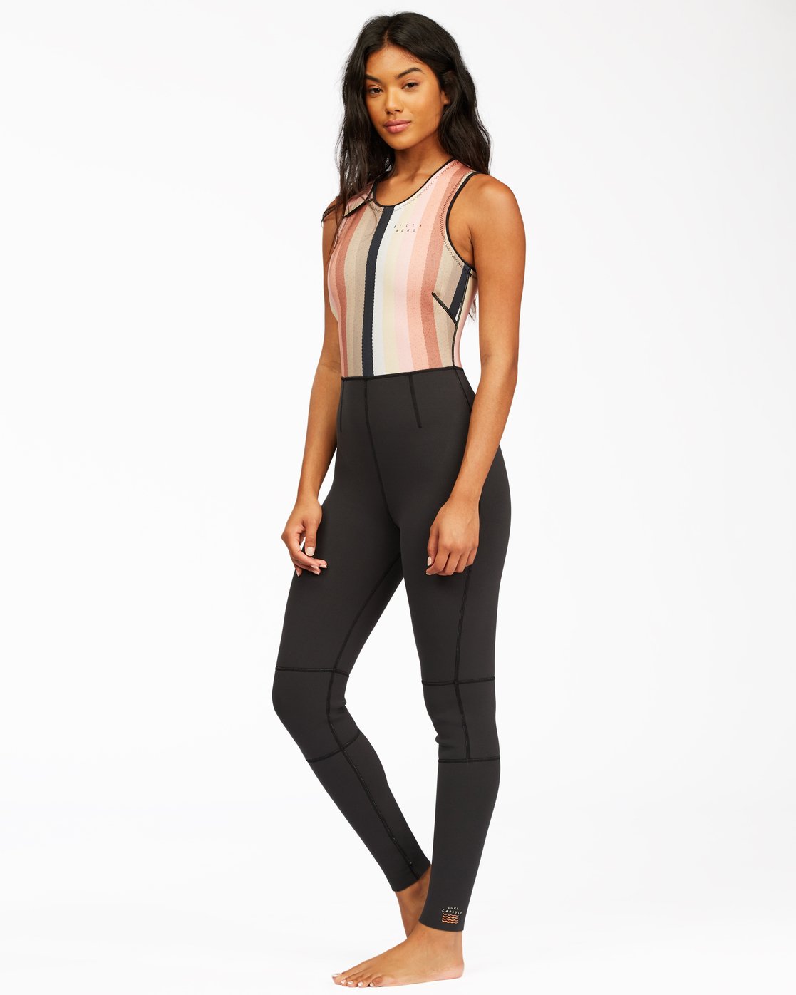 Billabong Sol Sistah Long Jane Spring Suit SERAPE STRIPE Side Front