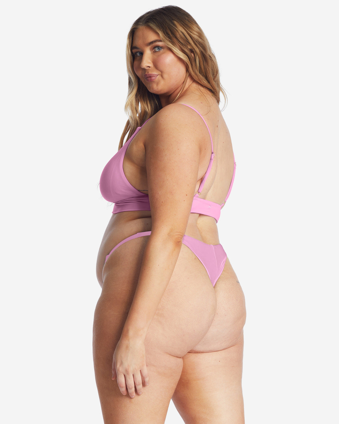 Billabong Sol Searcher Maya Bikini Bottom Paradise Pink Back