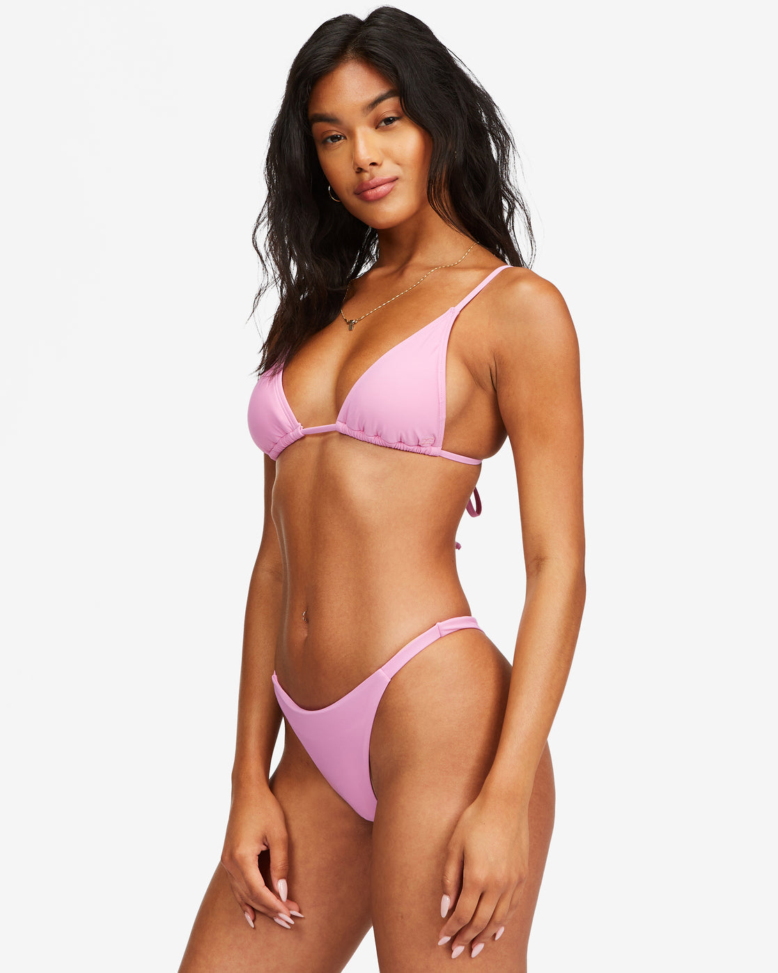 Billabong Sol Searcher Maya Bikini Bottom Paradise Pink Front