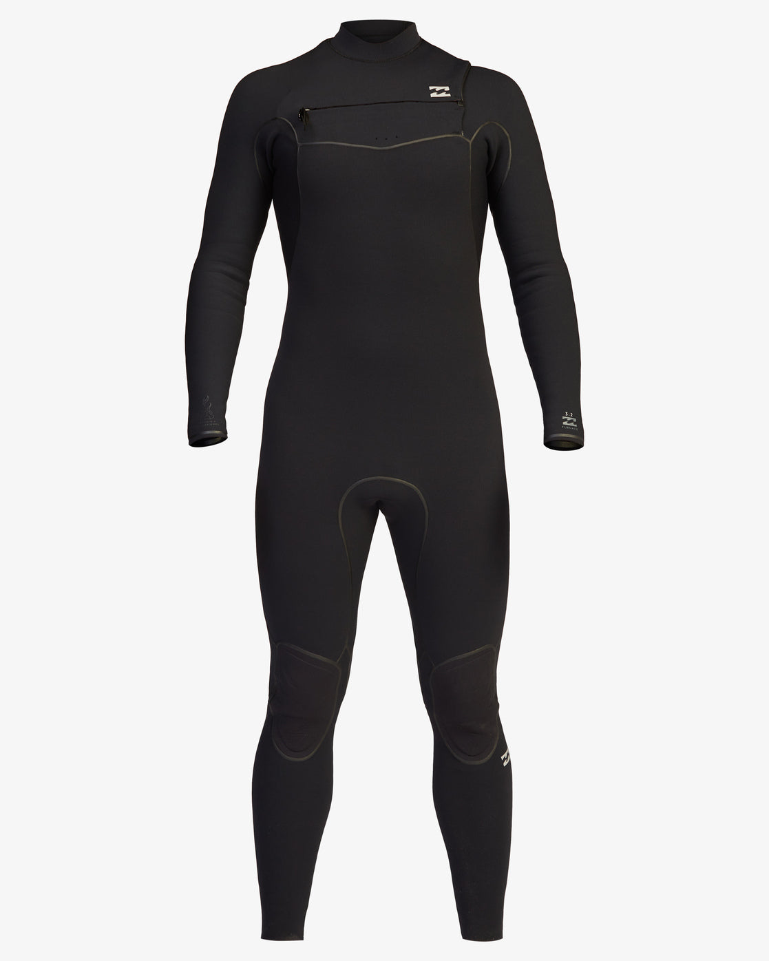 Billabong 4/3mm Furnace Chest Zip Full Wetsuit Front