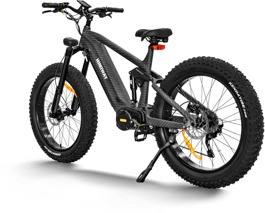 Himiway Cobra Pro Full Suspension Mid Drive Fat Tire Electric Mountain Bike