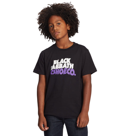 DC Boy's DC x Black Sabbath SS T-Shirt Model Front