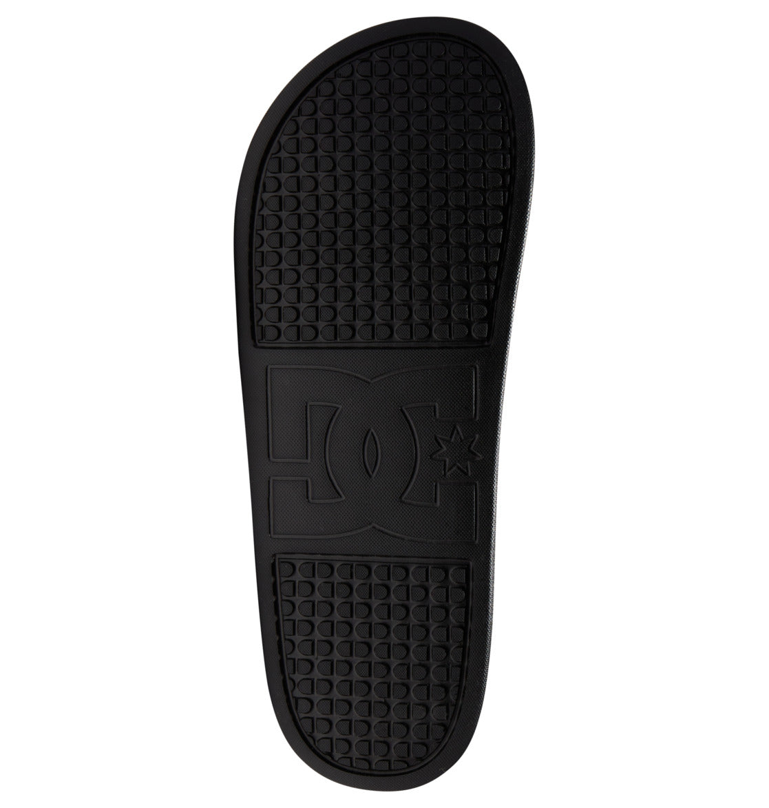 DC Shoes Ladies DC Slides Slip-On Sandals Black Crazy Pink Right Bottom
