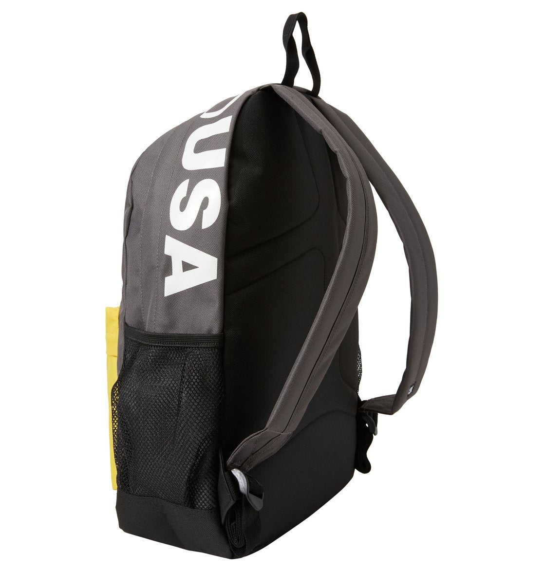DC Shoes Backsider Backpack Dark Shadow Back View