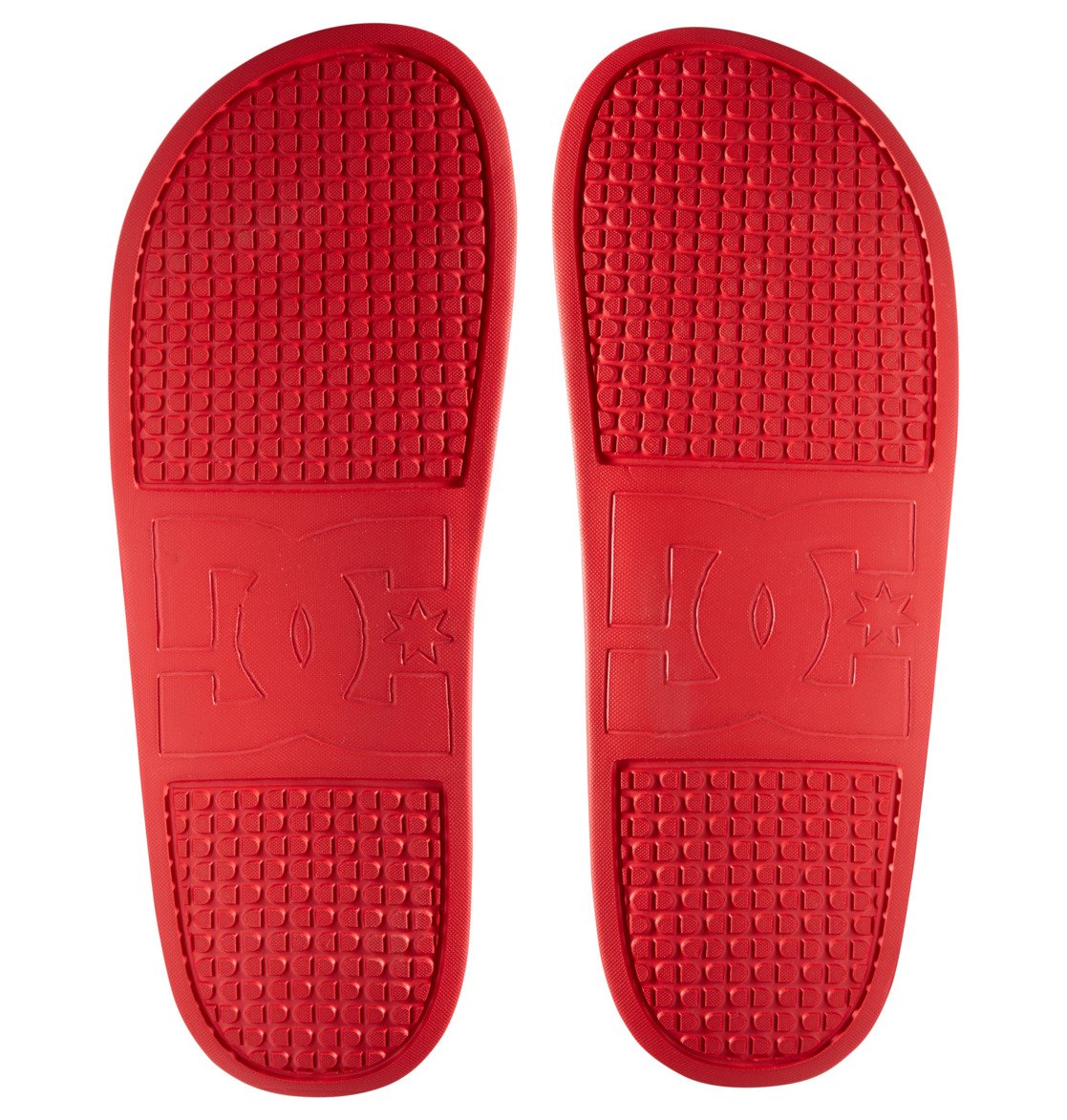 DC Lynx Slide Red Gray Grey Bottom Sole
