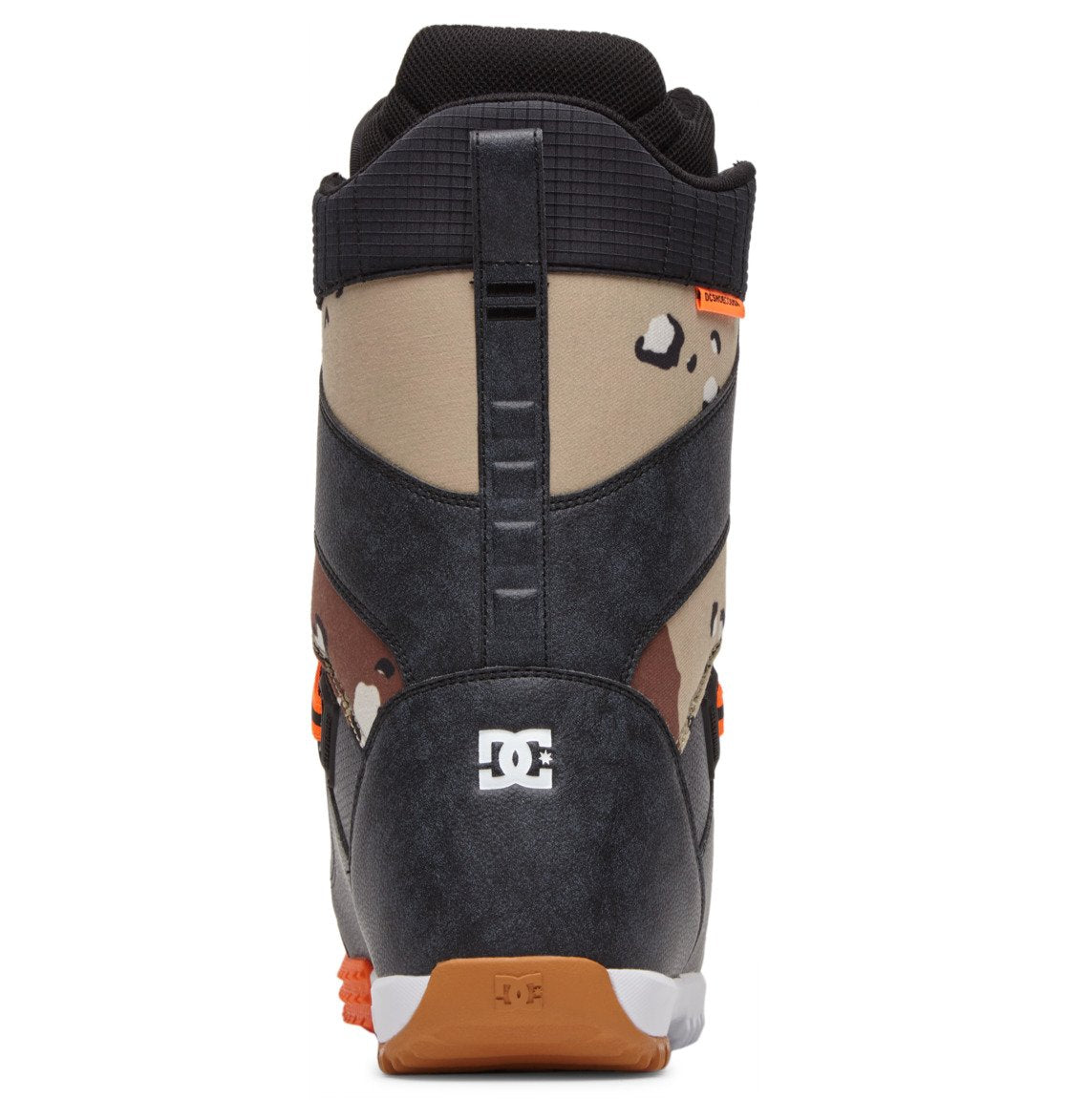 DC Shoes Men's Mutiny Lace Up Snowboard Boot Camo Back View
