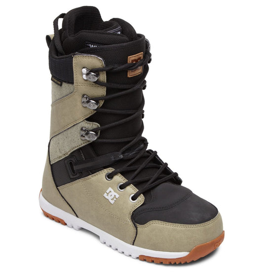 DC Shoes Men's Mutiny Lace Up Snowboard Boot Tan Angled View