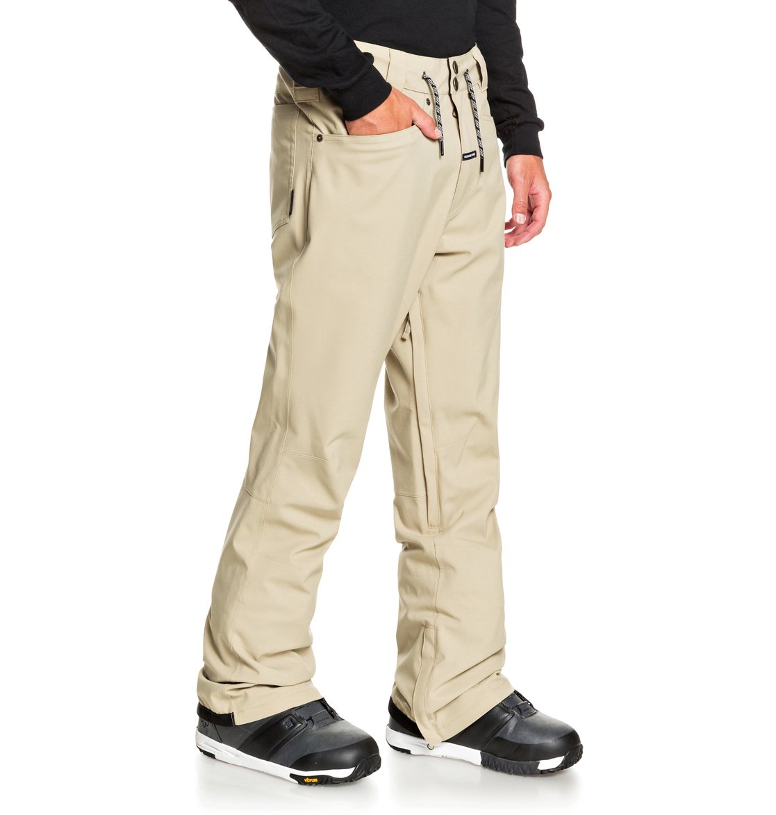 DC Shoes Men's Relay Snow Pant Twill Angled Side View