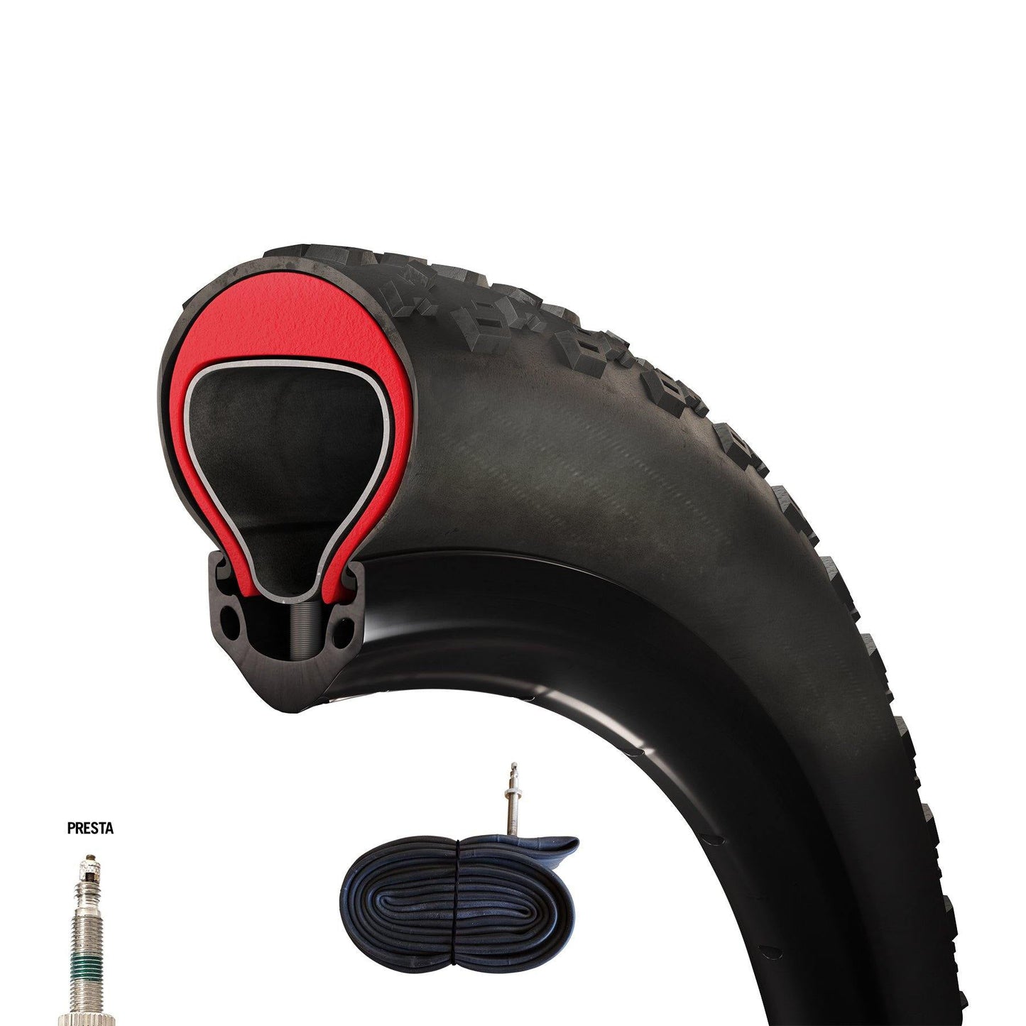 Tannus Armour with Presta Valve