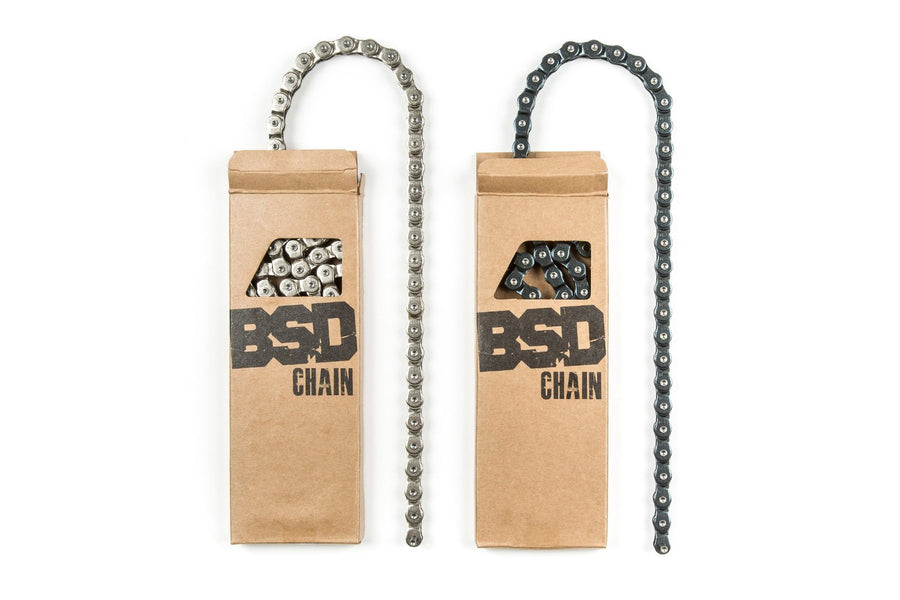 BSD 1991 Halflink Single Speed BMX Bike Chain Black or Chrome