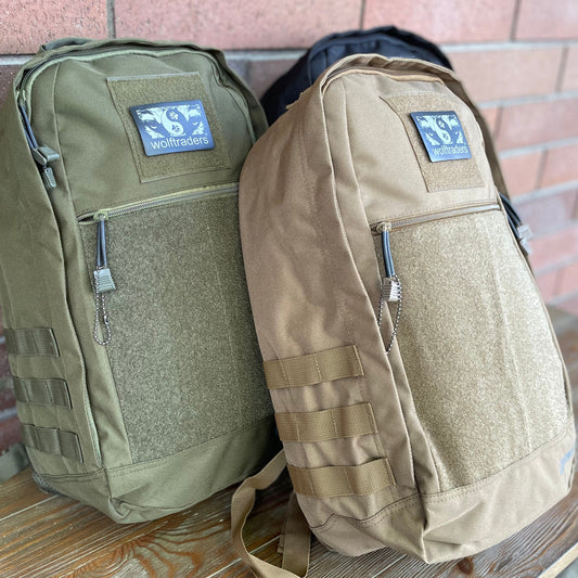 Wolftraders CasualWolf 20-Liter Tactical Day Backpack Color Options