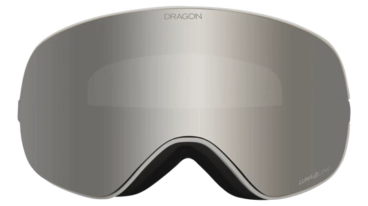 Dragon X2s Medium Fit Sperical Quick Change Goggles Coyote Silver Ion Mirror Front