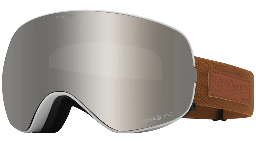 Dragon X2s Medium Fit Sperical Quick Change Goggles Coyote Silver Ion Mirror Main