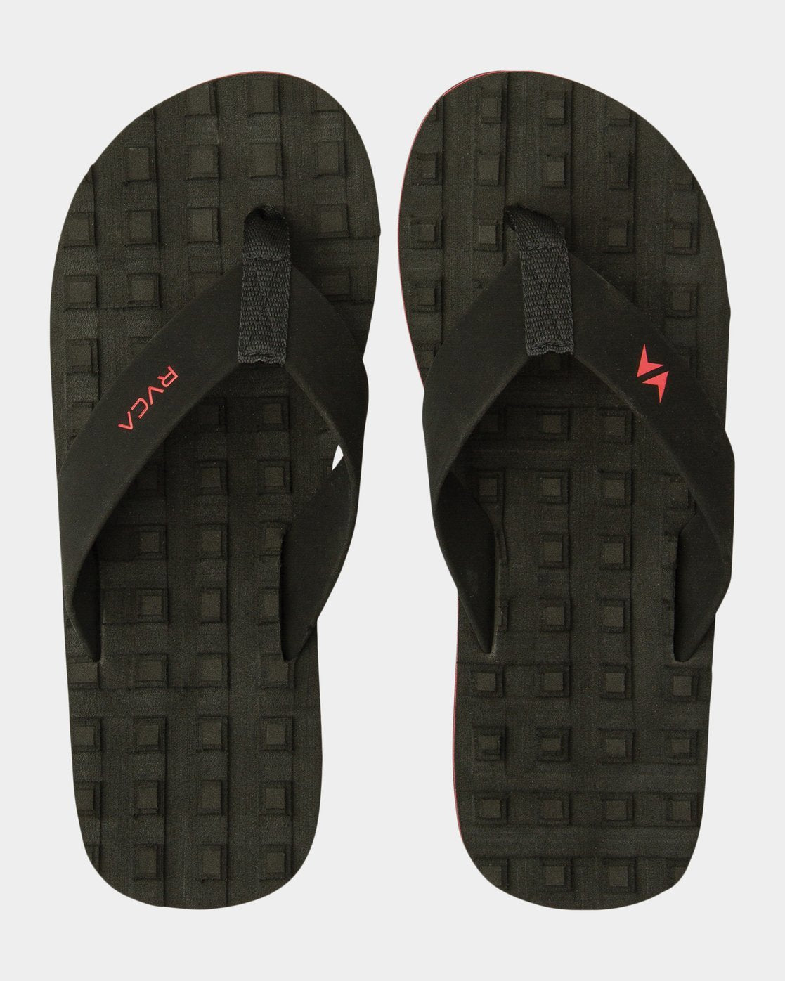RVCA Astrodeck Sandal Black Top