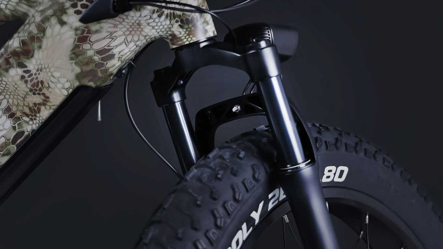 Himiway Cobra Pro Full Suspension Mid Drive Fat Tire Electric Mountain Bike