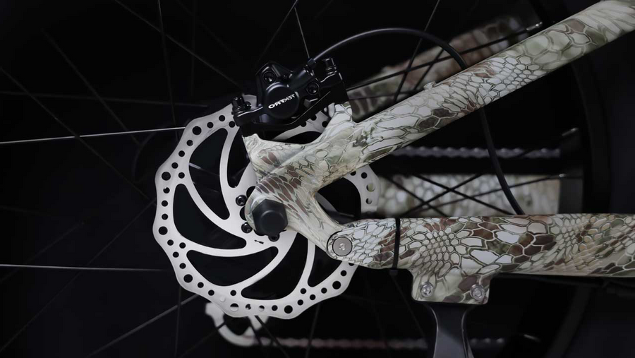 Himiway Cobra Pro Full Suspension Mid Drive Fat Tire Electric Mountain Bike