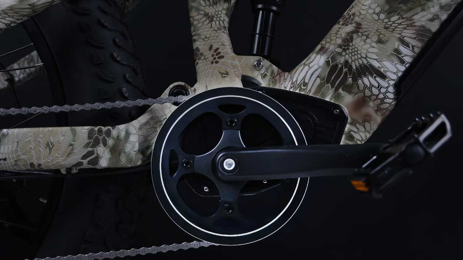 Himiway Cobra Pro Full Suspension Mid Drive Fat Tire Electric Mountain Bike