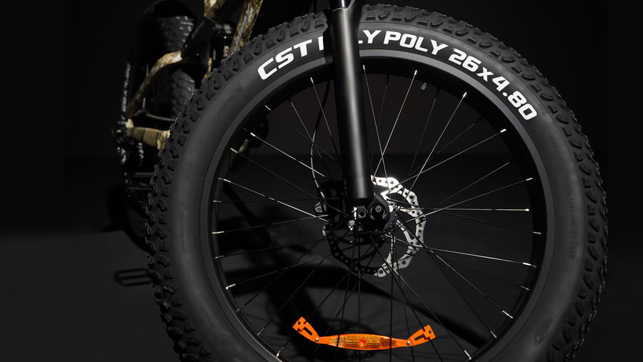 Himiway Cobra Pro Full Suspension Mid Drive Fat Tire Electric Mountain Bike