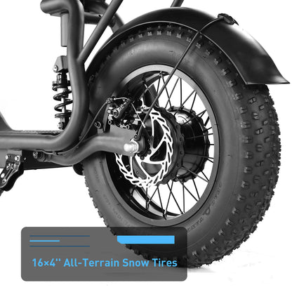 Hiboy U2 Pro 750 Watt Fat Tire Electric Seat Scooter