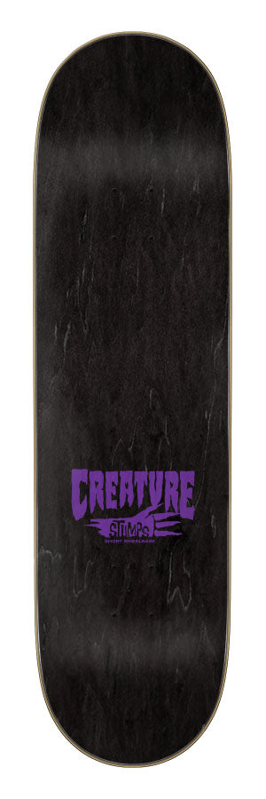 Creature Logo Outline Stumps 8.51in x 31.88in Skateboard Deck