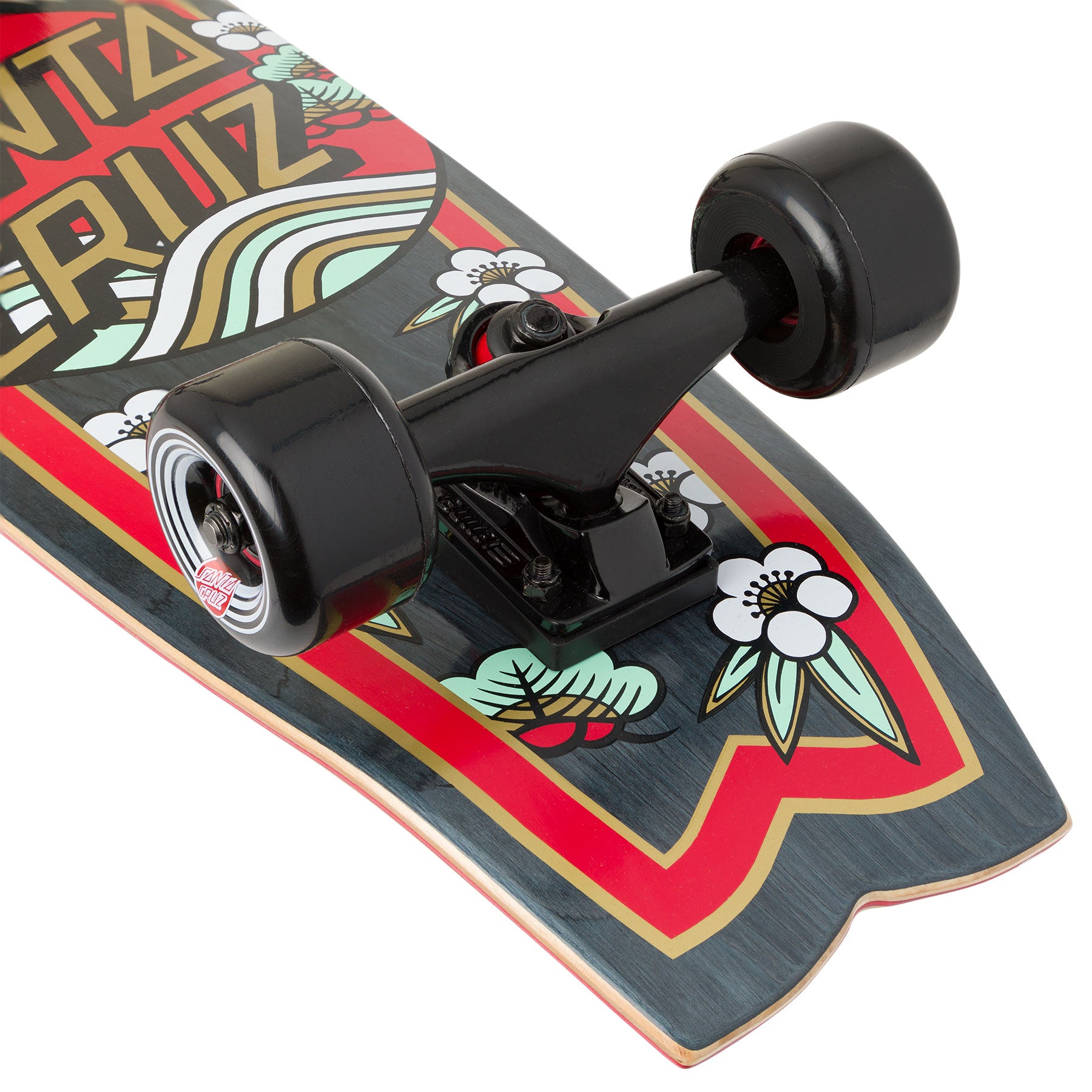 Santa Cruz Crane Dot 8.8in x 27.7in Shark Cruiser Longboard Complete