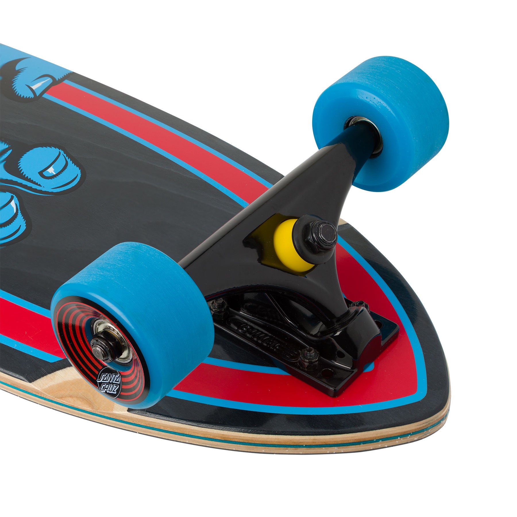 Santa Cruz Screaming Hand 9.20in x 33in Pintail Longboard Complete