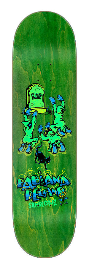 Santa Cruz Delfino Ego VX 8.25in x 31.60in Skateboard Deck