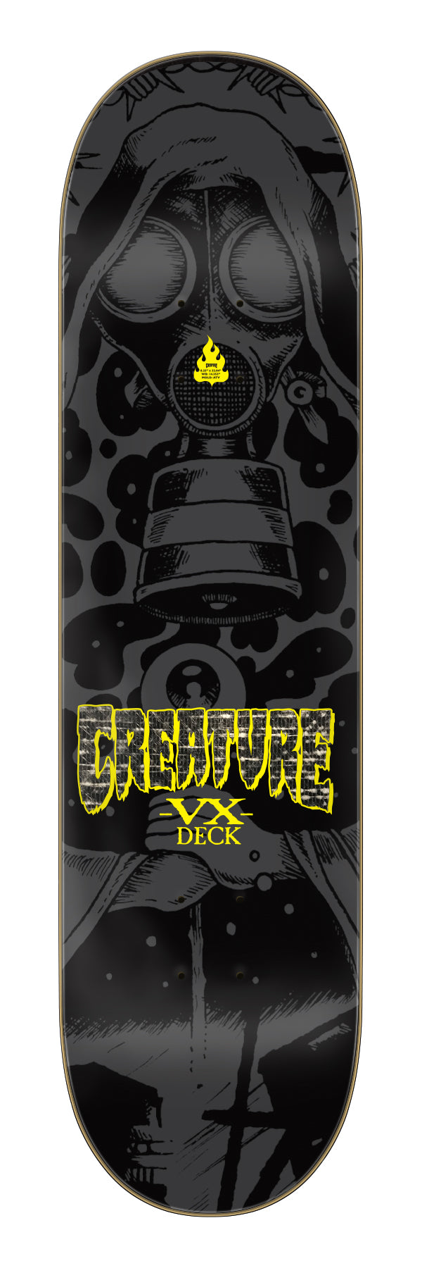Creature Worthington Tripz VX Deck 8.25" x 32.04 Skateboard Deck