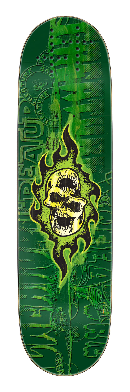 Creature Evil Twins Small 8.4in x 32.05in Skateboard Deck