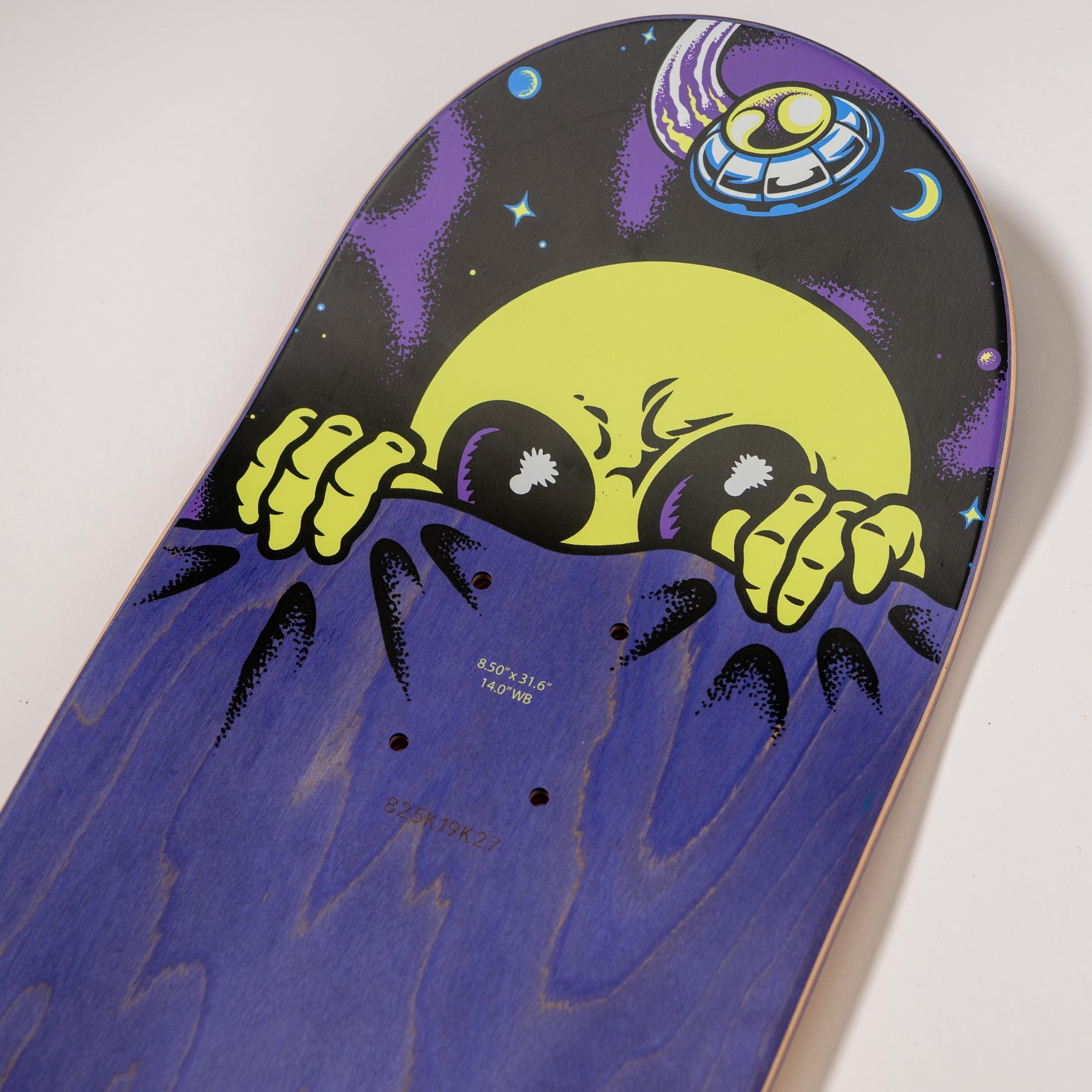 Santa Cruz Knibbs Invasion Hand Pro 8.50in x 31.60in Skateboard Deck
