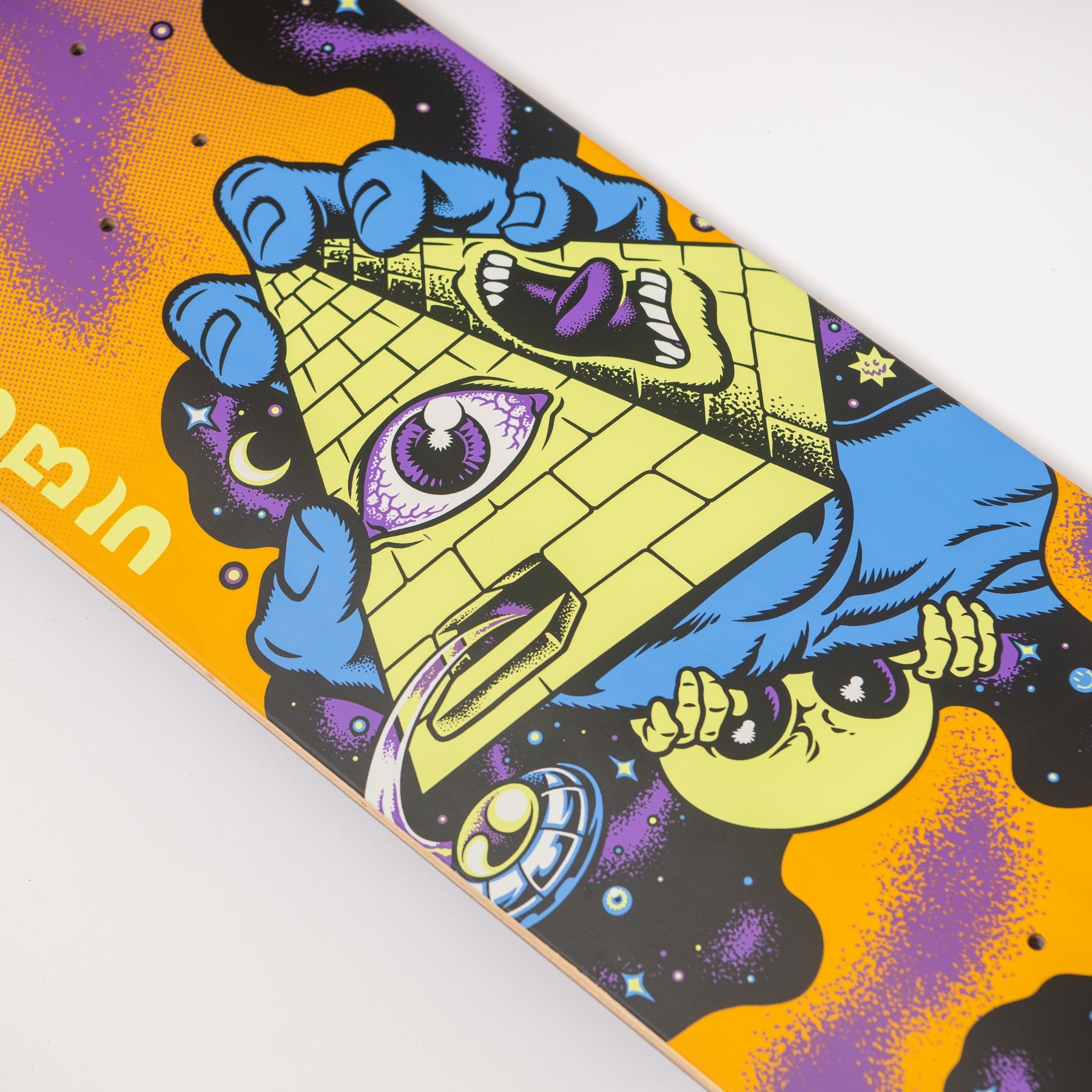 Santa Cruz Knibbs Invasion Hand Pro 8.50in x 31.60in Skateboard Deck