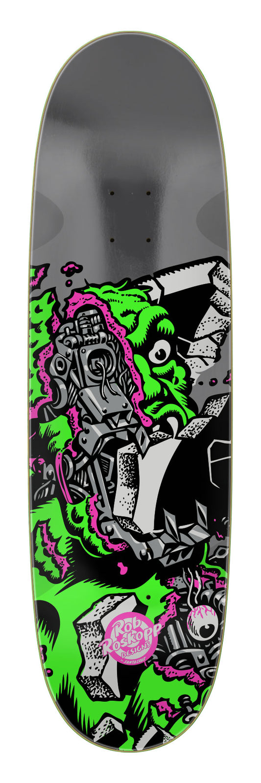 Santa Cruz Roskopp Macro VX Egg Shaped 9.0in x 31.998in Skateboard Deck