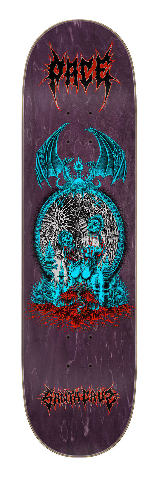 Santa Cruz Pace Mirror Pro 8.25in x 31.8in Skateboard Deck