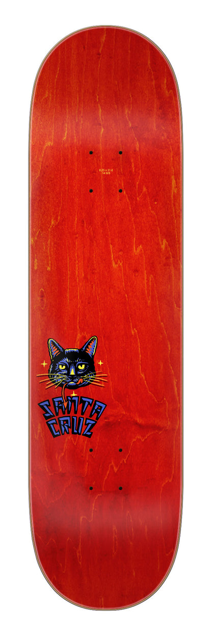 Santa Cruz Delfino Inferno Pro 8.25in x 31.60in Skateboard Deck