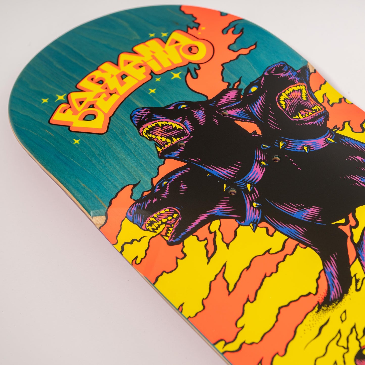 Santa Cruz Delfino Inferno Pro 8.25in x 31.60in Skateboard Deck