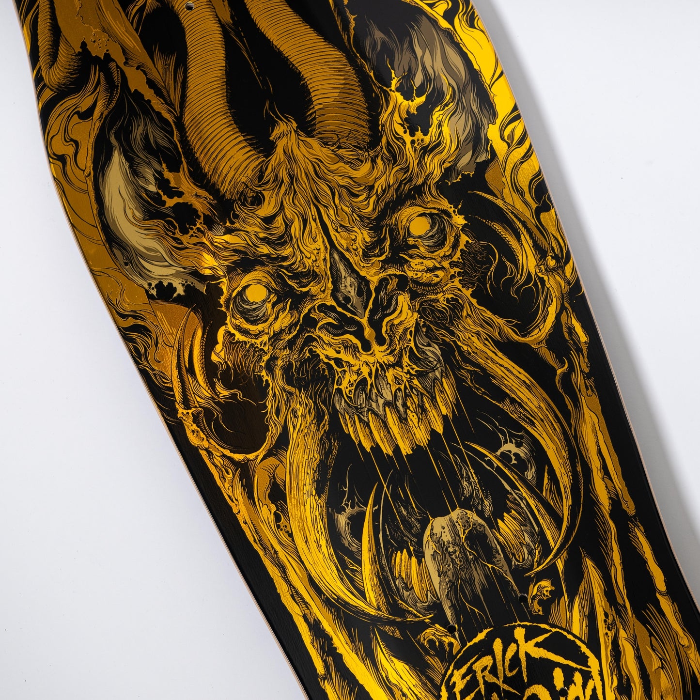 Santa Cruz Winkowski Primeval Gold Pro Shaped 10.34in x 30.54in Skateboard Deck