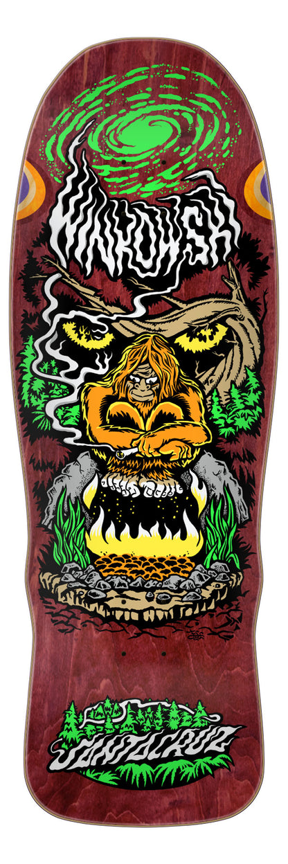 Santa Cruz Winkowski Bigfoot Pro Shaped 10.34in x 30.54in Skateboard Deck