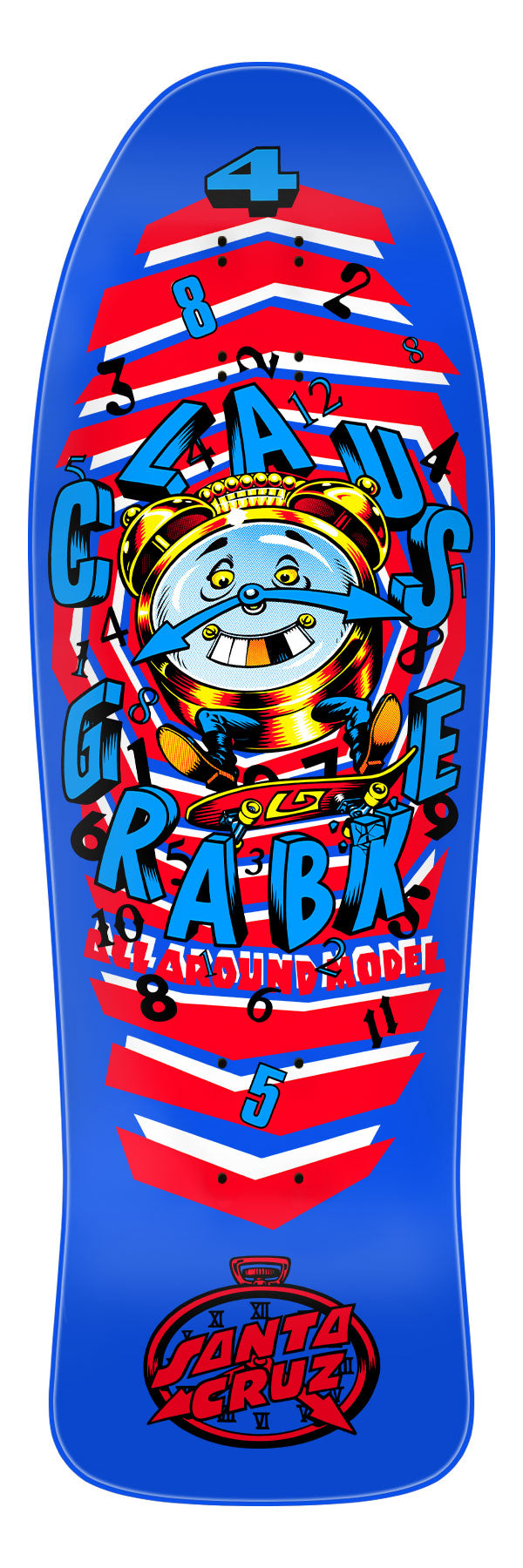 Santa Cruz Grabke All Around Reissue 9.89in x 30.94in Skateboard Deck