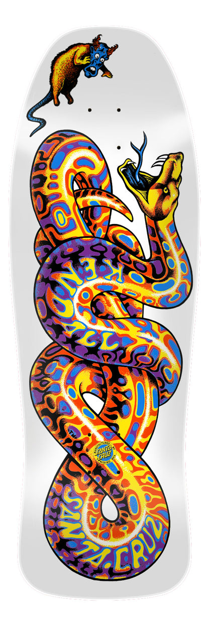 Santa Cruz Kendall Snake Reissue 9.975in x 30.125in Shaped Skateboard Deck