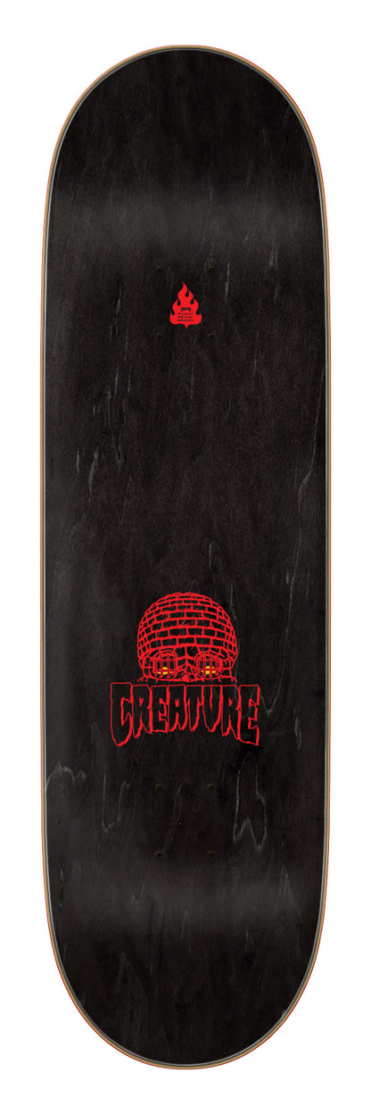 Creature Doom Skull Stumps Birch 9.00in x 32.15in Skateboard Deck