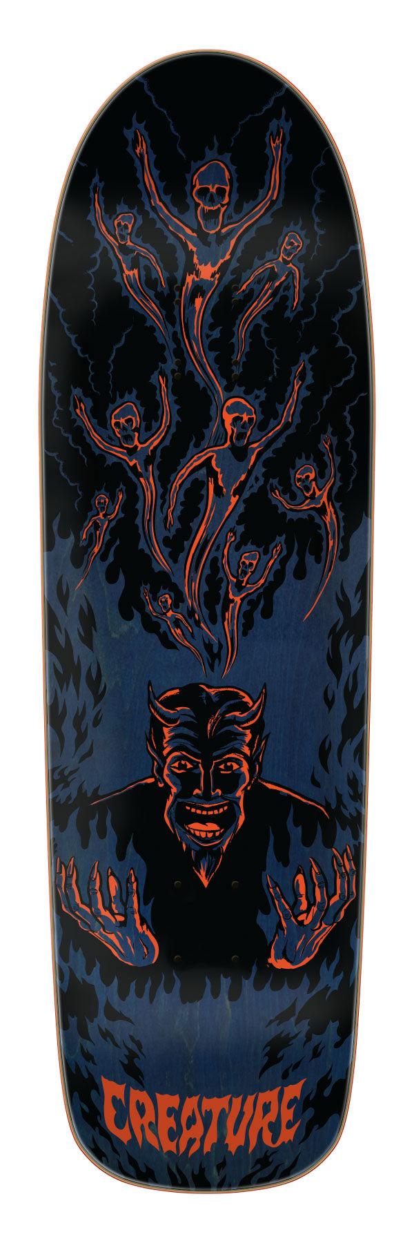 Creature Hell 9.3in x 31.25in Shaped Skateboard Deck