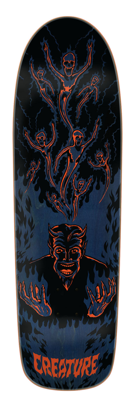 Creature Hell 9.3in x 31.25in Shaped Skateboard Deck