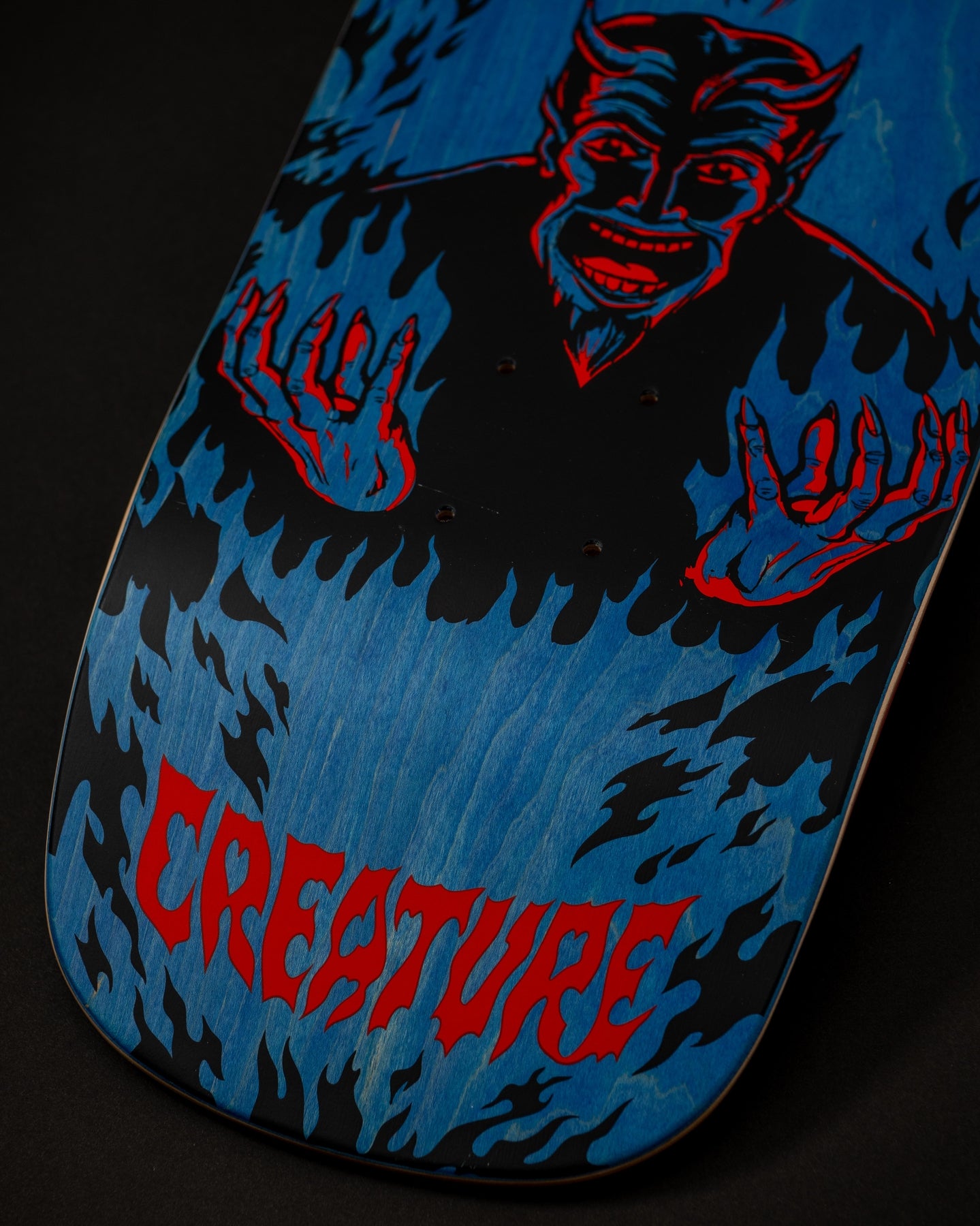 Creature Hell 9.3in x 31.25in Shaped Skateboard Deck